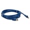 Add-On 2FT RJ-45 MALE TO RJ-45 MALE SHIELDED STRAIGHT BLUE CAT6 STP COPPER PV ADD-2FCAT6S-BE - alternate 3